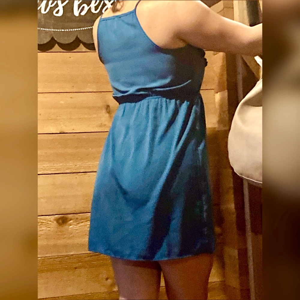 *REDUCED* Ruffle/zipper down Dress! - Picture 5 of 5